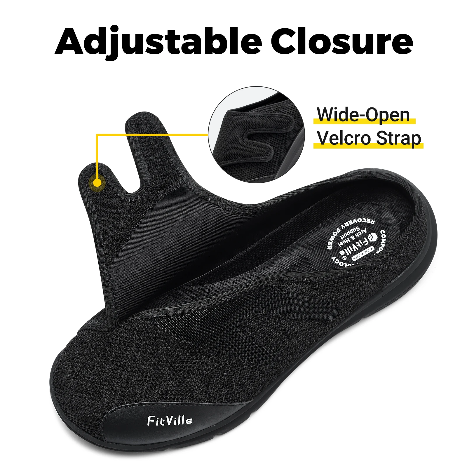 Мужские полутапочки FitVille