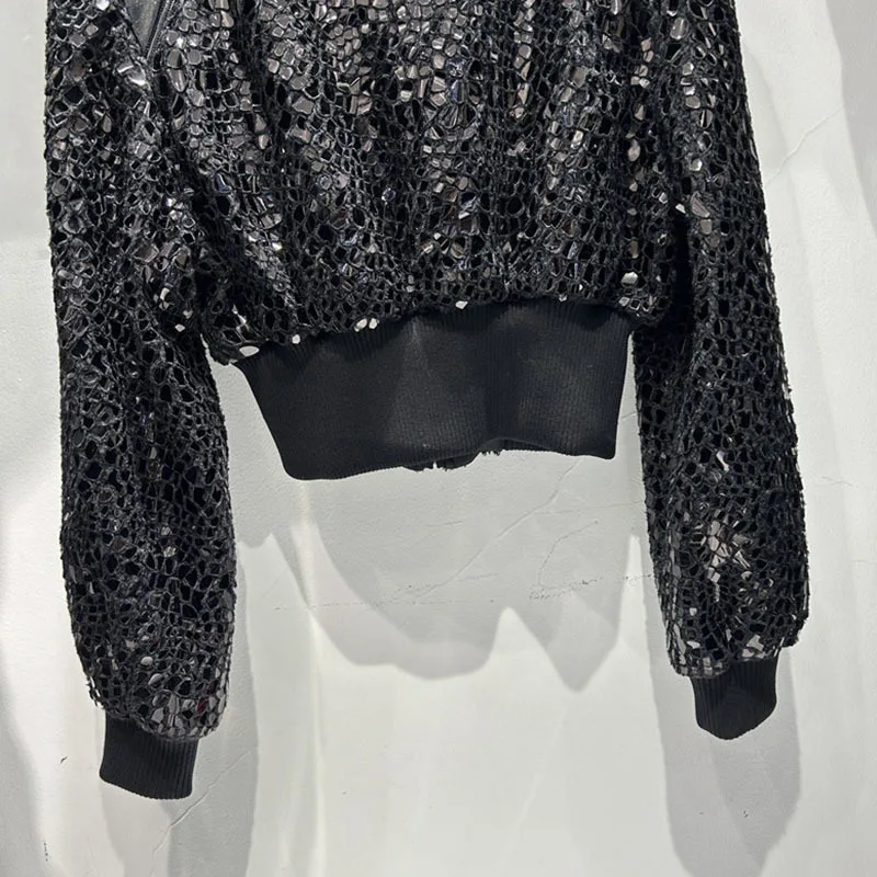 DEAT женское пальто с хлопковой подкладкой черные короткие куртки из