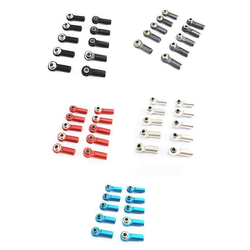 

Металлический шаровой шарнир для Wltoys A959 12428 144001 WPL C24 MN D90 MN99S, 10 шт.