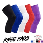 Баскетбольный наколенник, эластичный Фиксатор в виде сот, защитные наколенники предметов