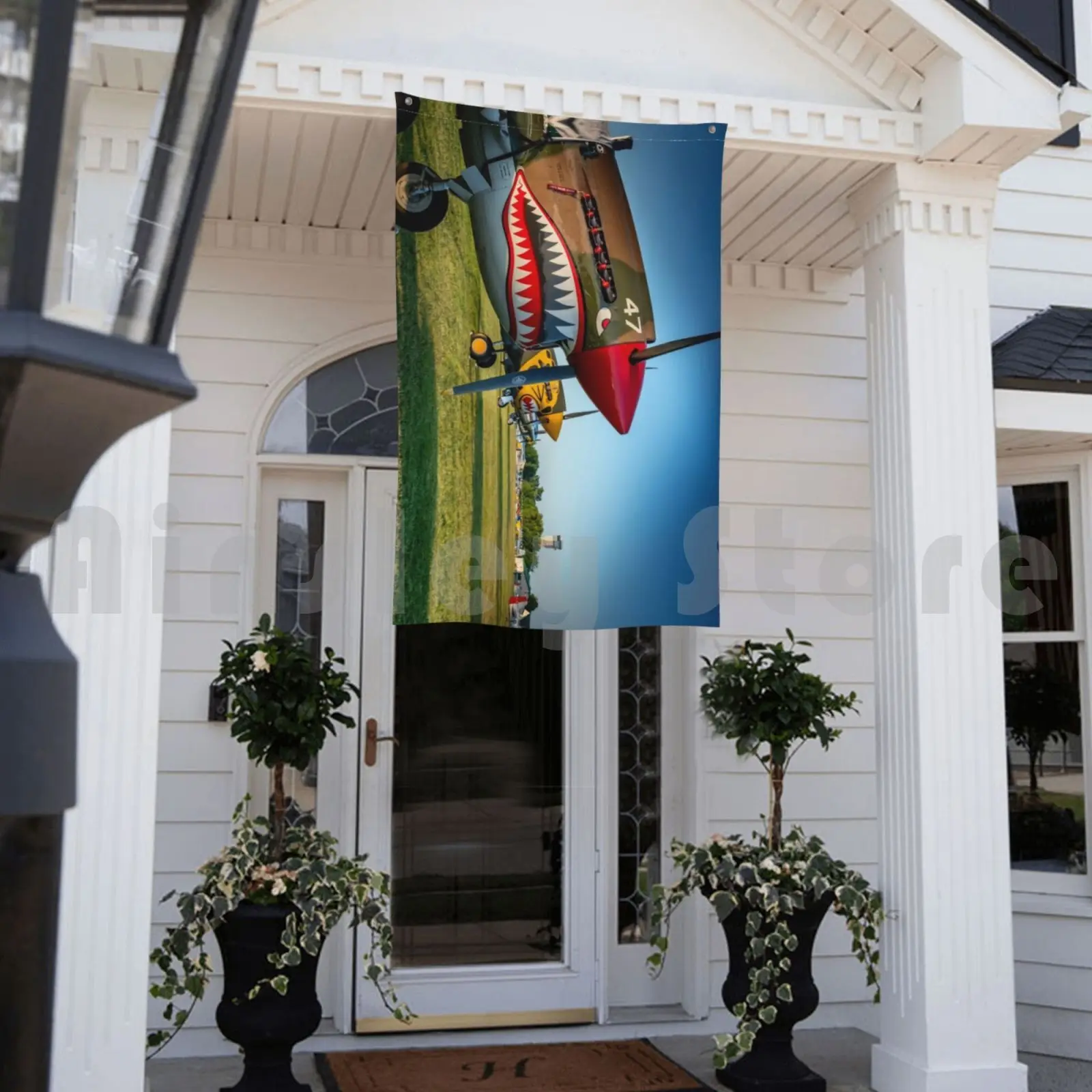 Летающий тигр уличный декор флаг Автомобильный самолет путешествия страсть