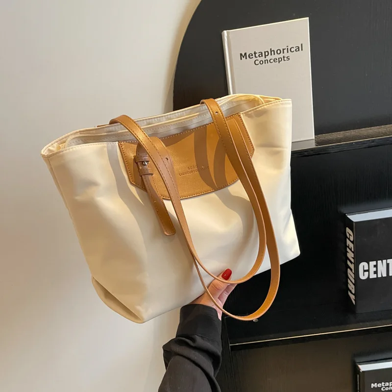 

Large Capacity Canvas Travel Tote Bags For Women Handbag Purse 2023 Summer New Fashion Simple Shopping Shoulder Bag Tide
