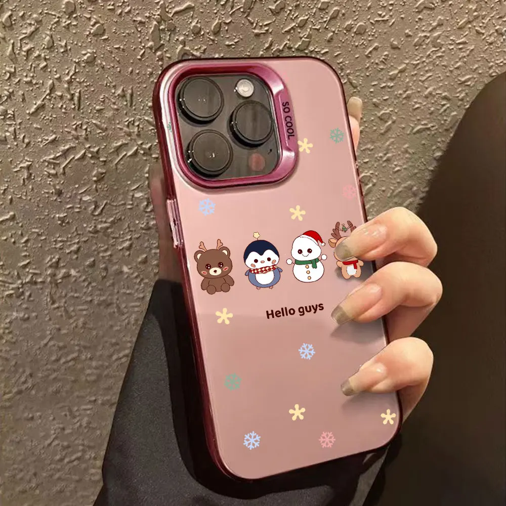 Рождественский чехол для Realme 12 Pro Plus 12X 11 8 7i Lite Note 50 Narzo 50i Prime 20 30A 70 N53 N55 N63 IMD Cover