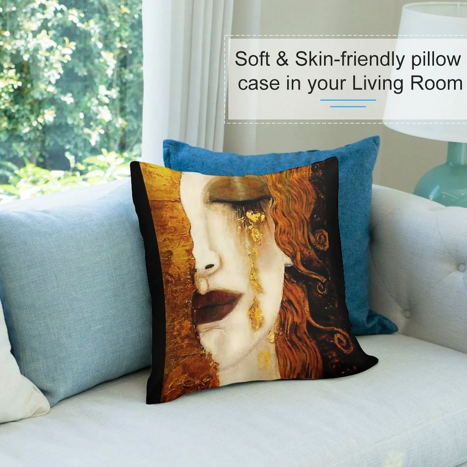 Роскошная дизайнерская Подушка Klimt