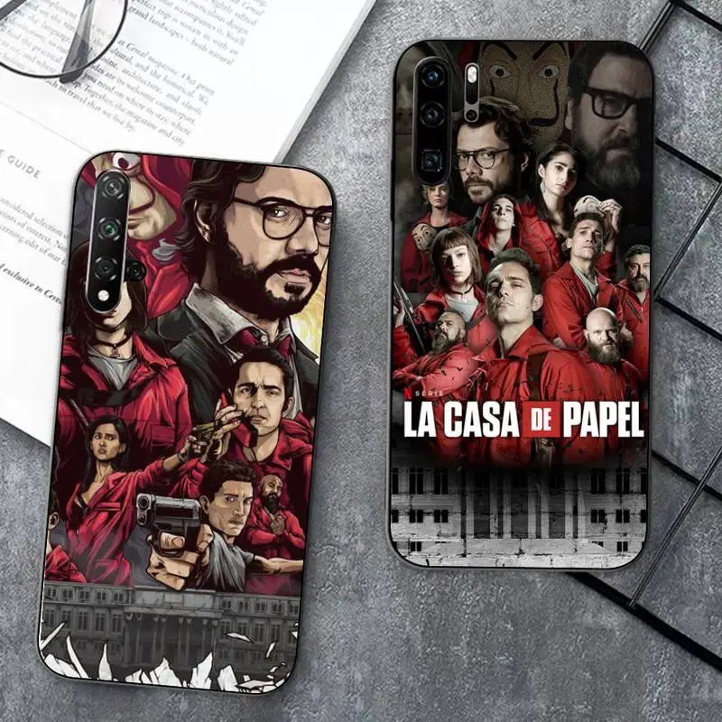 

Money Heist Phone Case for Huawei Honor 10 i 8X C 5A 20 9 10 30 lite pro Voew 10 20 V30