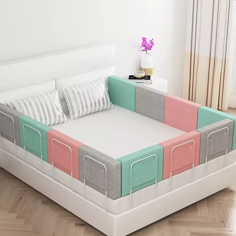 

Newborn Bed Barrier Fence Adjustable Safety Guardrail 0-6 Years Home Playpen Kids Rails Children's Fence