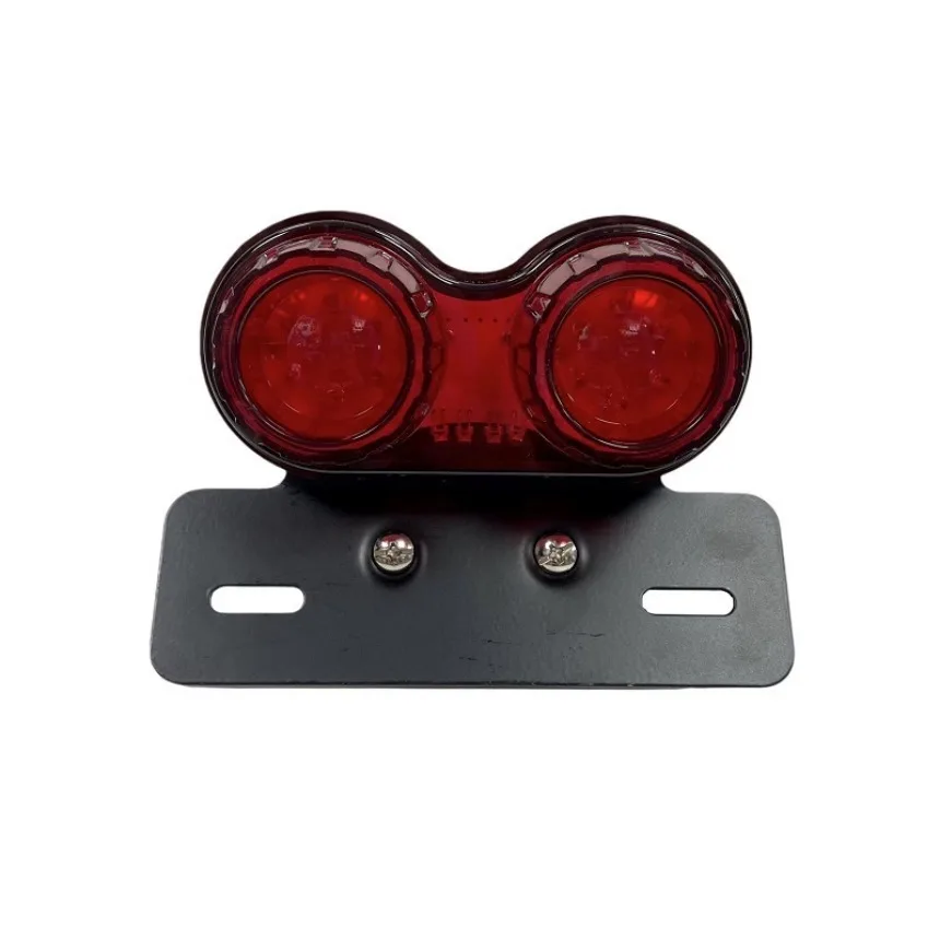 

12V Universal Motorcycle Modified Rear Tail Lamp Brake Lamp Cruise Vehicle Retro Vehicle Modified LED Integrated Tail Light 1PC