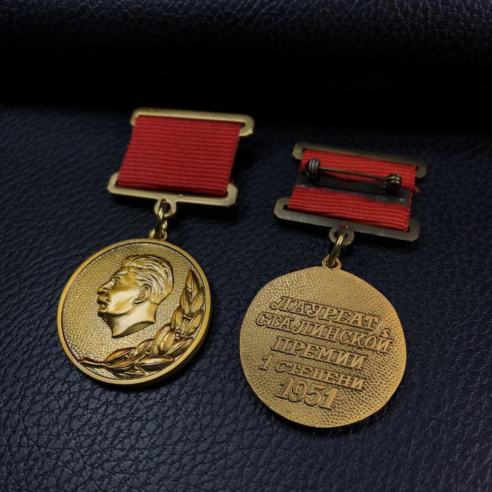 Ленин Сталин телефон медаль российский СССР металлические значки фотография