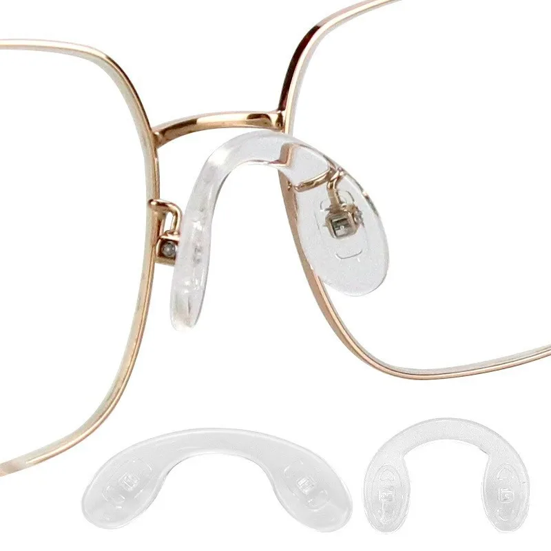 10 шт. силиконовый носовой упор для взрослых и детей соединенная часть очков