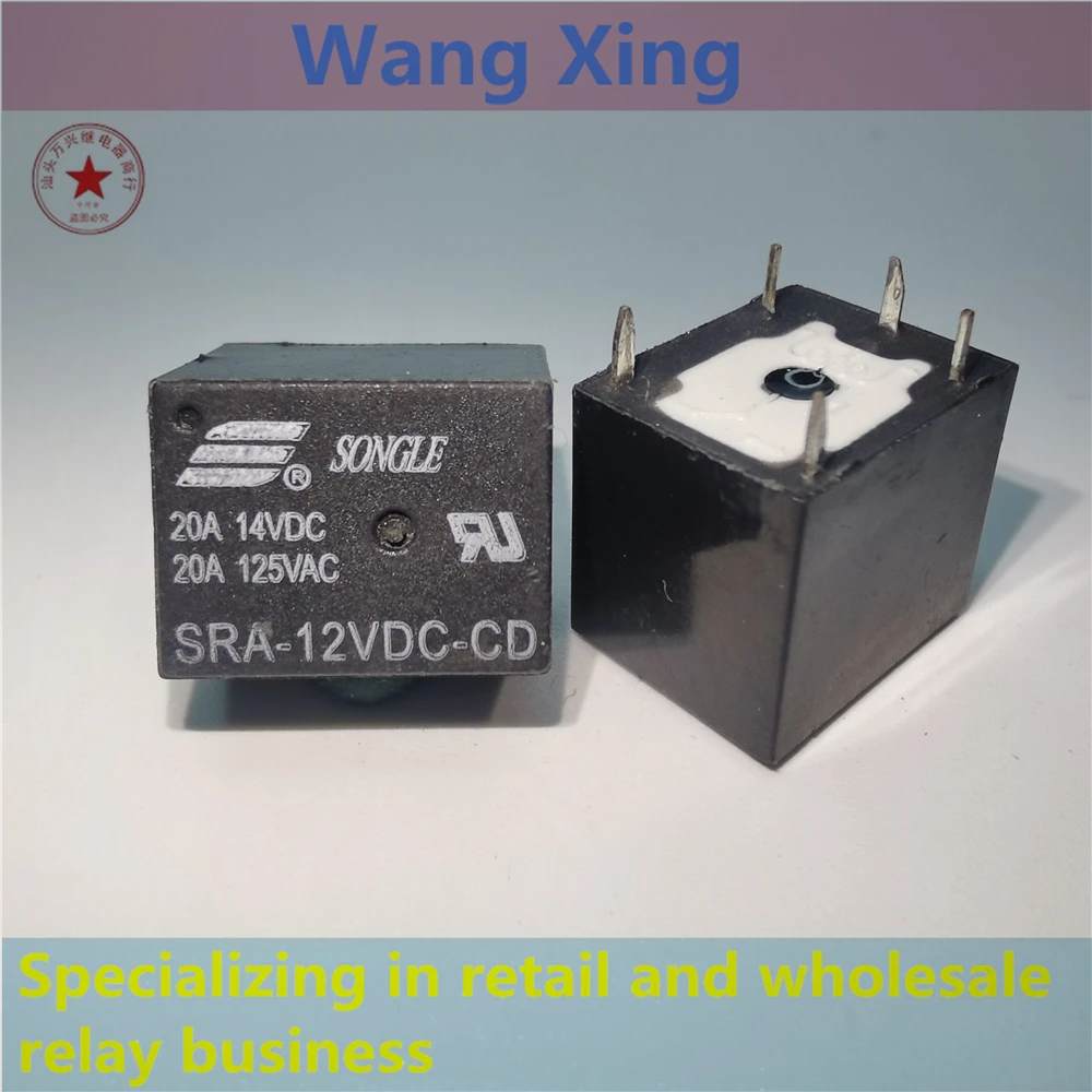 SRA-05VDC-CD SRA-12VDC-CD автомобильное реле электромагнитной мощности постоянного тока с 5 контактами