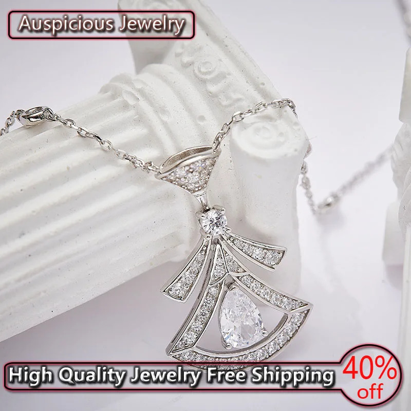 

Комплект из колье и серёг, из серебра 2022 пробы