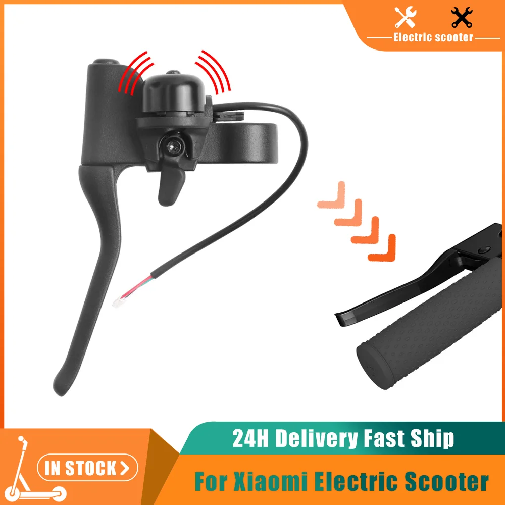 

Brake Lever Handle With Bells For Xiaomi M365/1s/Pro/Pro2 Electric Scooter Hall Brake Bar Handbrake Hoverboard Replacement Part