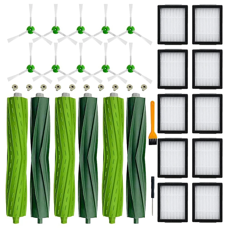

For Irobot Roomba I3 I3+ I4 I6 I6+ I7 I7+ I8 I8+/Plus E5 E6 E7 J7 I,E &J Series Vacuum Cleaners, Brush Filters Spare Parts
