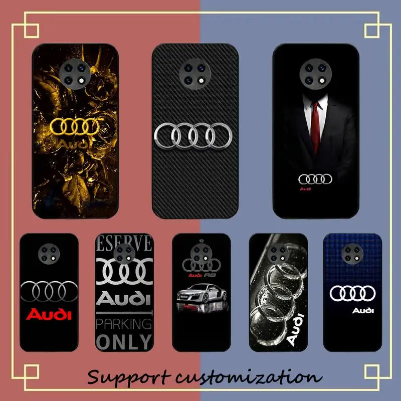 

Audi Luxury Brand Car Phone Case For Redmi Note 4 X 5 A 6 7 8 Pro T 9 Pro 9S 10 Pro 11 Pro 11S 11Epro PocoM3pro