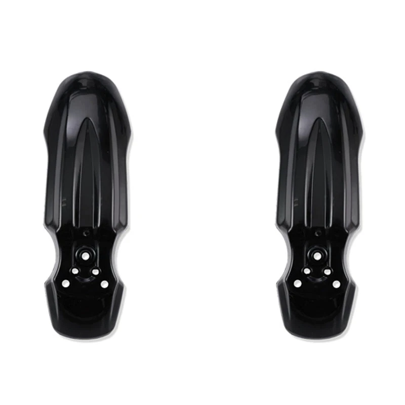 

2X Plastic Front Wheel For Fender Protector For HONDA CRF50 Dirt Pit Bike (Black)