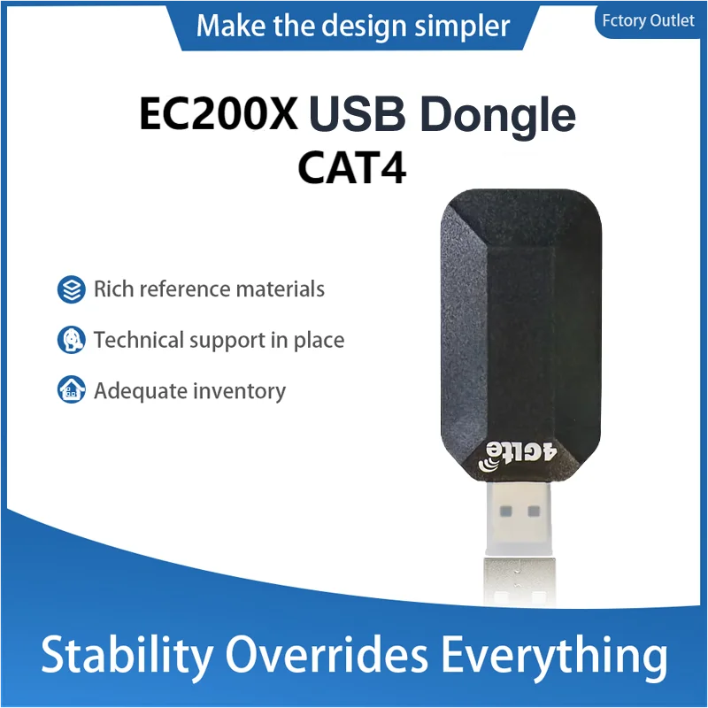 Макетные платы LTE CAT4 EC200AAUHA USB-адаптер Стандартная плата 1 шт.