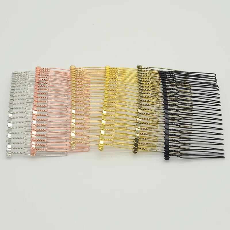 10 шт. металлические зажимы для волос 8 5 см 22 зубца