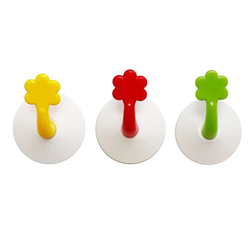 Многофункциональный креативный цветок прочный без следов настенный для кухни