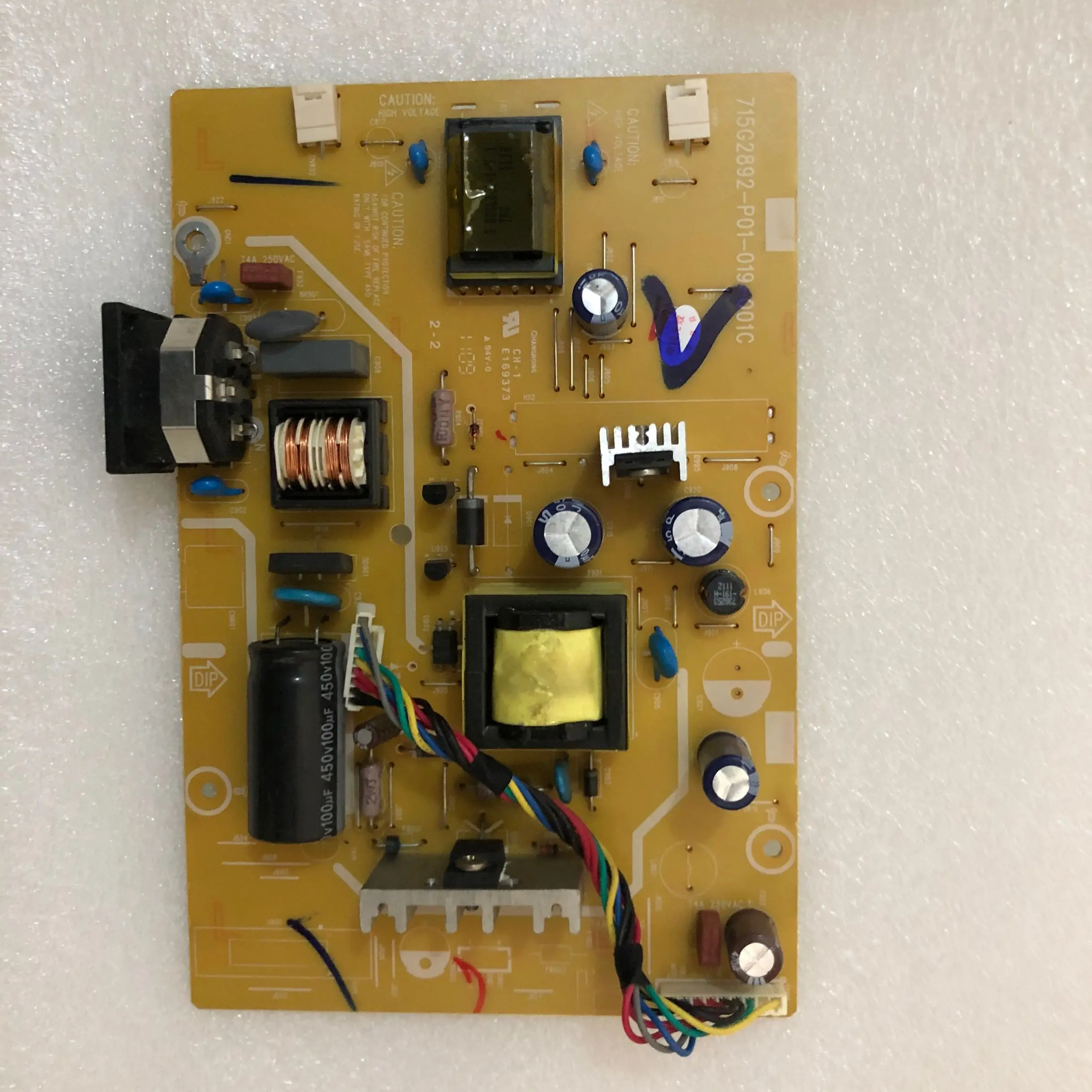 Плата питания HT20168W 715G2892-P01-019-001C