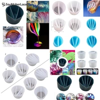 1pcs distribution measuring cup diy epoxy resin tools silicone epoxy resin mixing cups for jewelry making hobby craft