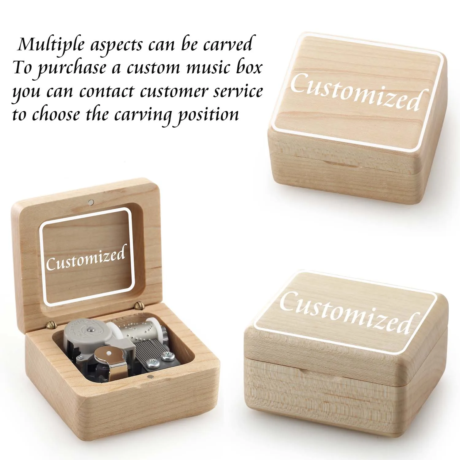 

Музыкальная шкатулка из дерева SOFTALK