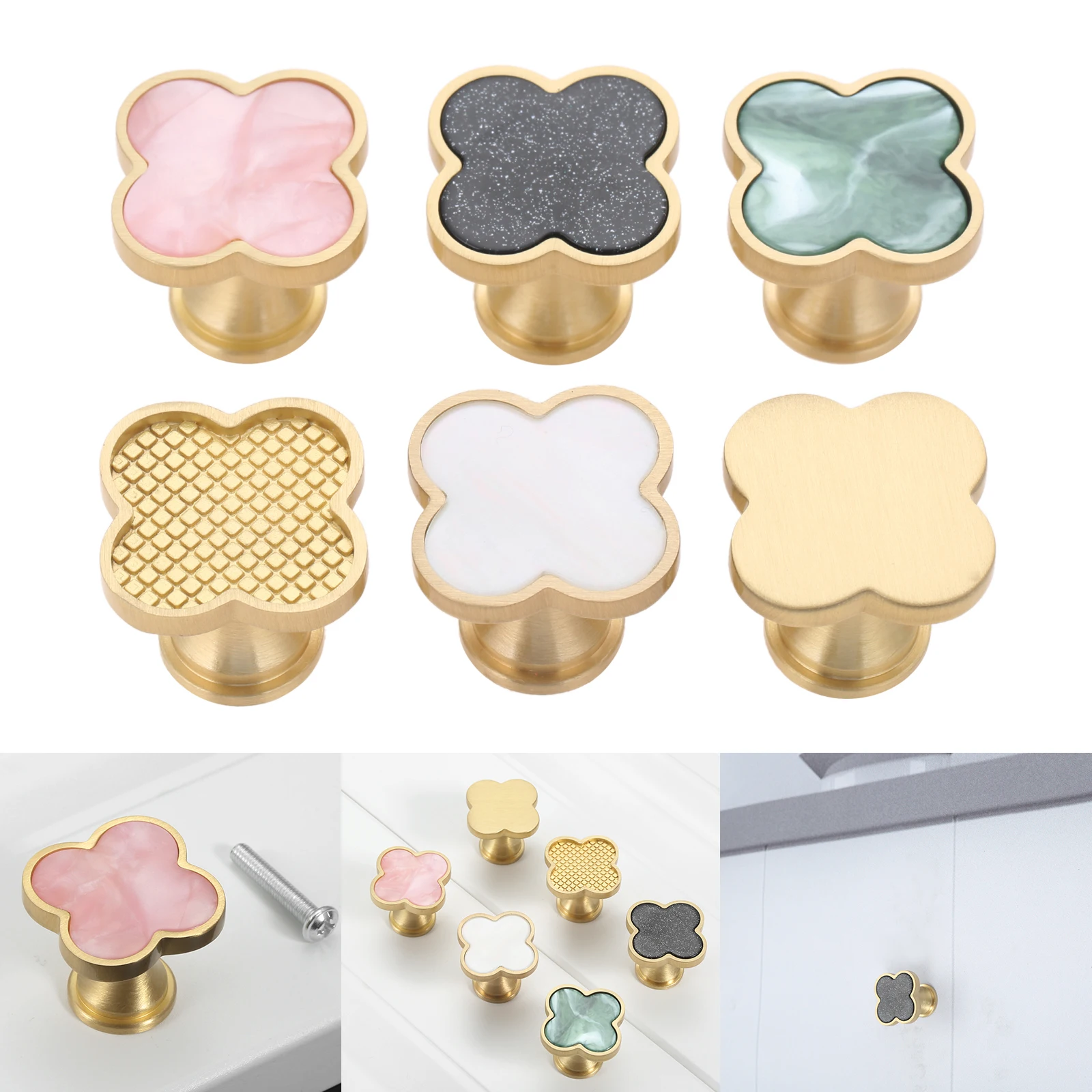 

Вытяжная ручка в форме цветка сливы, вертикальная дверная ручка шкафа, дверная ручка в ретро стиле из чистой латуни с одним отверстием