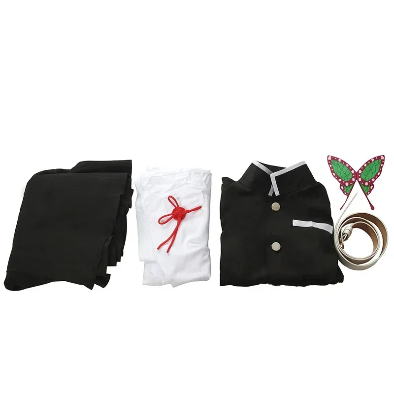 Взрослый аниме косплей костюм Kimetsu No Yaiba Tsuyuri Kanao кимоно полный комплект костюмы на