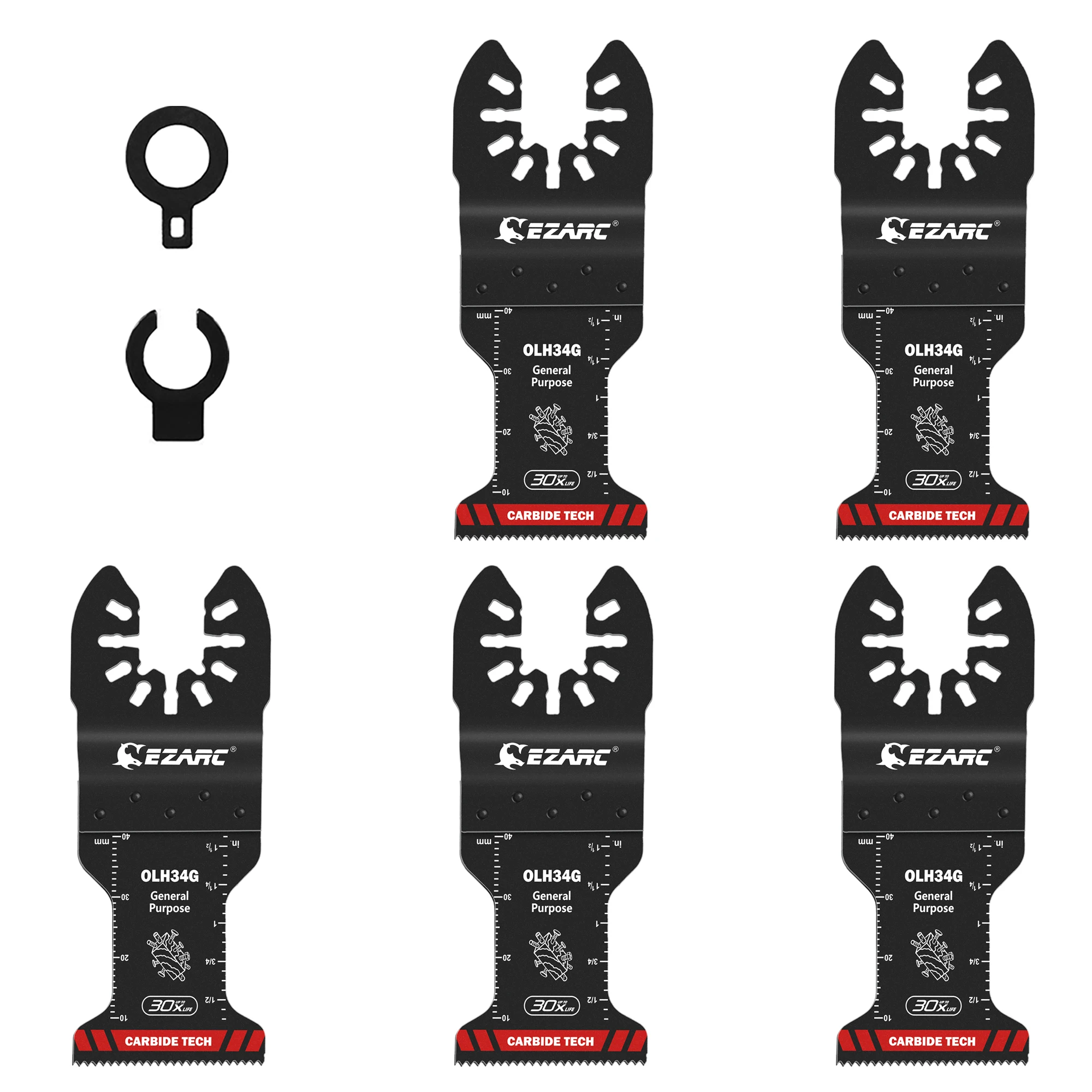 

EZARC Лезвия для осциллирующей пилы многофункциональные