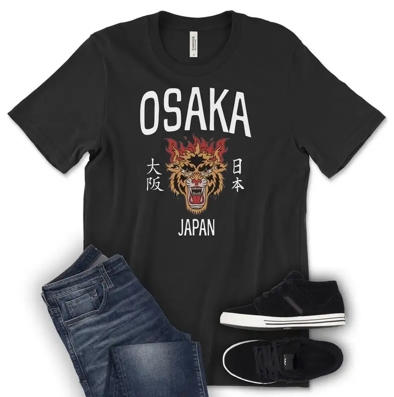 

Osaka Shirt-Osaka Japan-Osaka T Shirt-Japanese Fashion-Streetwear Shirt