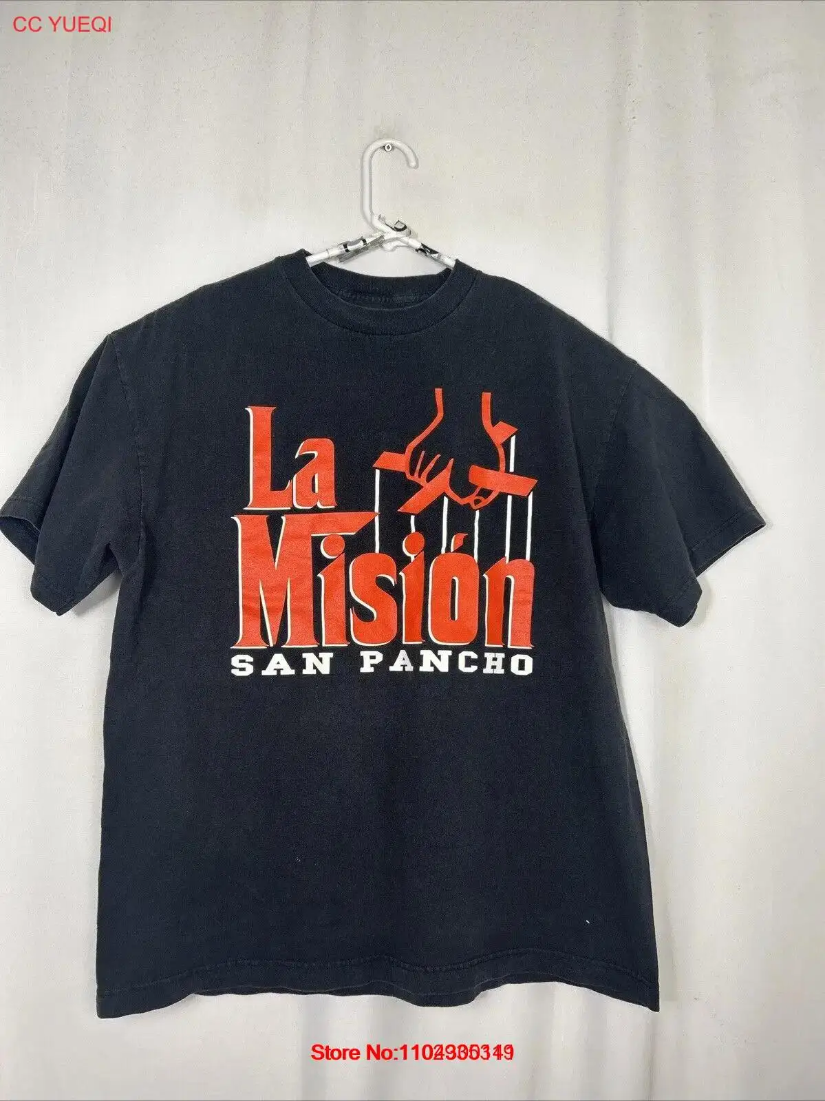 Мужская футболка XL La Mission San Pancho Francisco с коротким рукавом Yay Area Bay