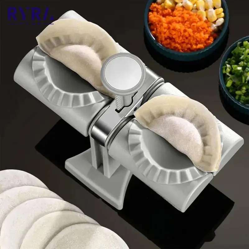 

Press Dumplings Mold Dumpling Maker Machine Automatic Pressing Tool DIY Empanadas Kitchen Accessories Ravioli Mould Home Gadget