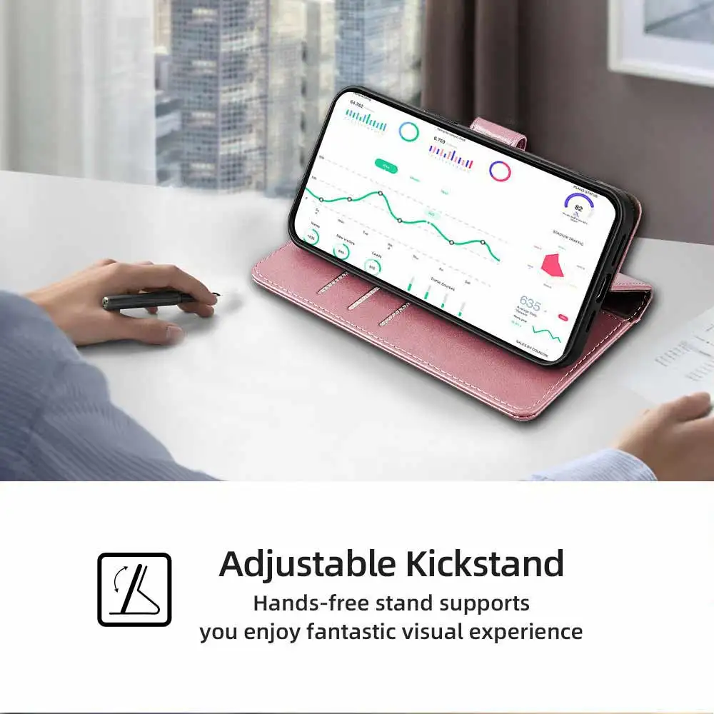 Чехол-книжка в деловом стиле для Honor 70 Pro Plus honor Lite кожаный флип-чехол с магнитной