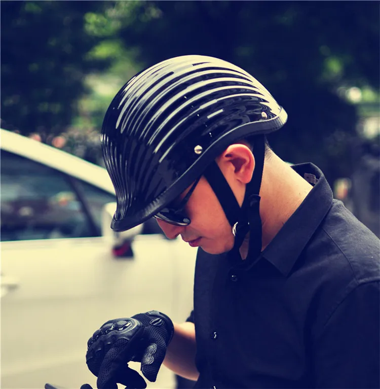 

Thompson Prince Cruise Retro Half Helmet 1/2 Helmet Locomotive Scoop Helmet Shell Helmet Child of Chaos Half Helmet fa