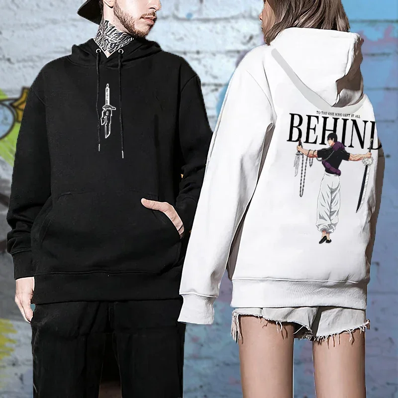 Свитшот с капюшоном в стиле аниме Jujutsu Kaisen