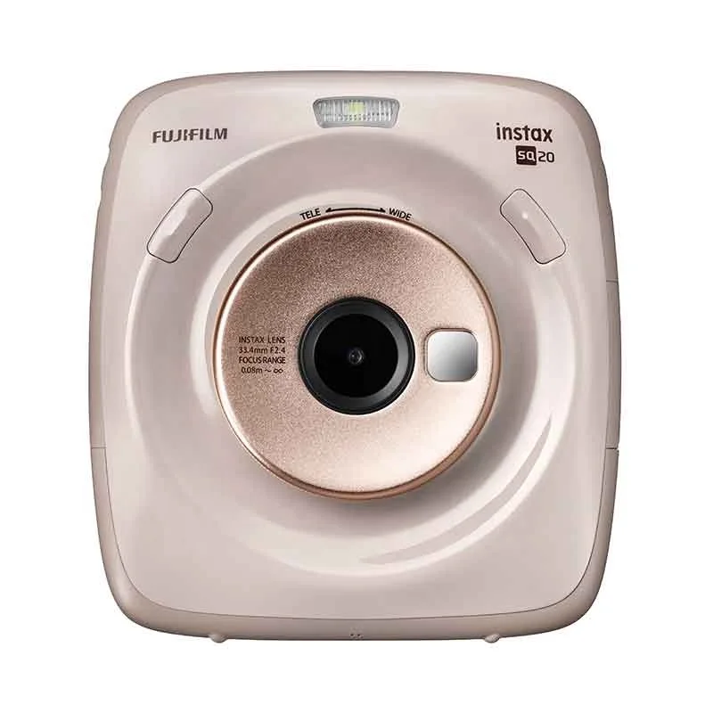 

Instax Square SQ20 - Instant Film Camera - Beige & Black