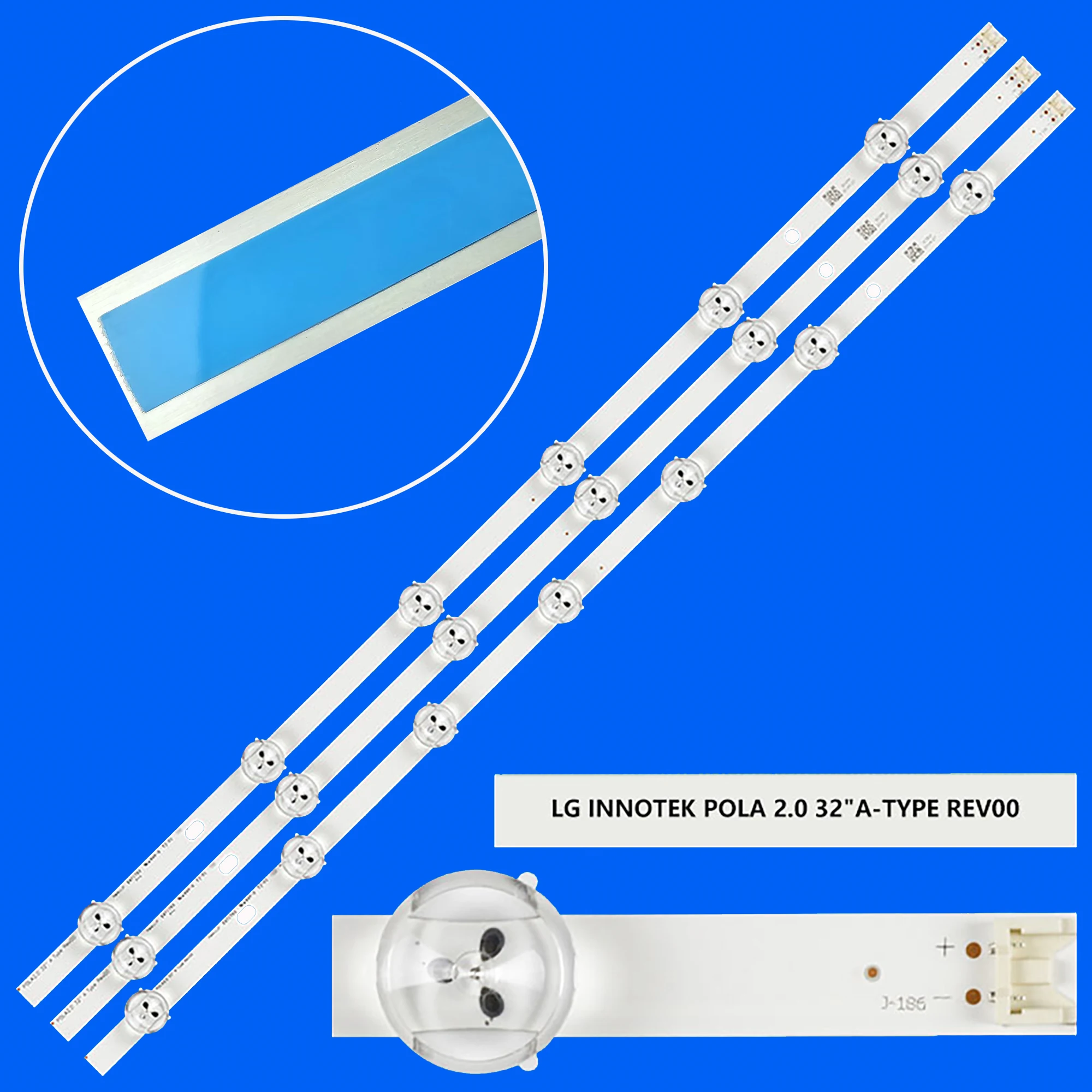 

Светодиодная лента подсветки UOT POLA2.0 32LN54 REV 1.0