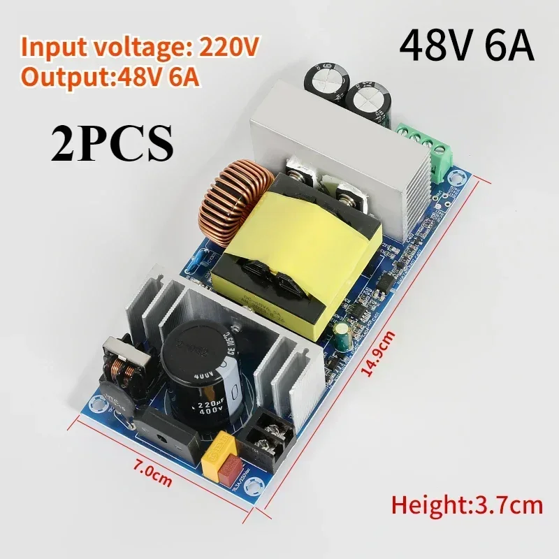 

2 шт. Импульсный источник питания SUSWE 85-265В 24/36/48В 1-9А