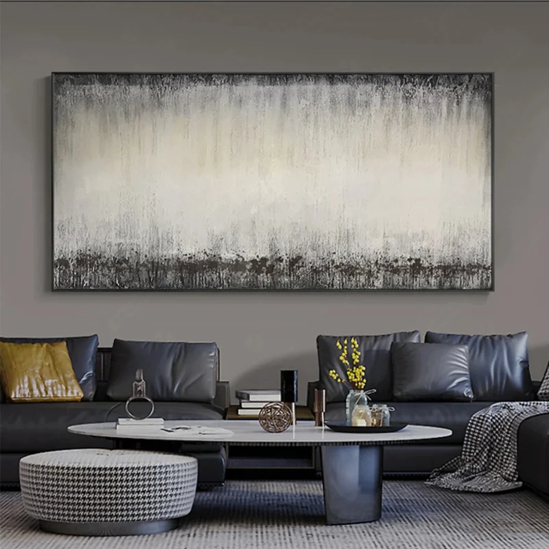 Ручная роспись абстрактная декоративная масляная живопись простая атмосфера