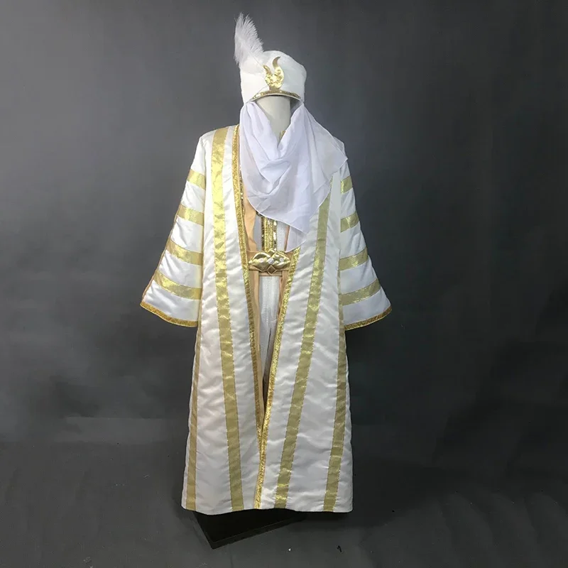 Костюм альдадина для взрослых мужчин из фильма 2019 пальто брюки шапка полный