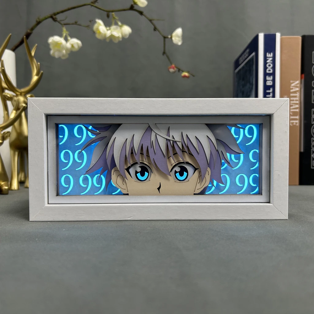 Аниме-фигурки Hunter X Killua искусственная коробка для спальни украшение манга бумага