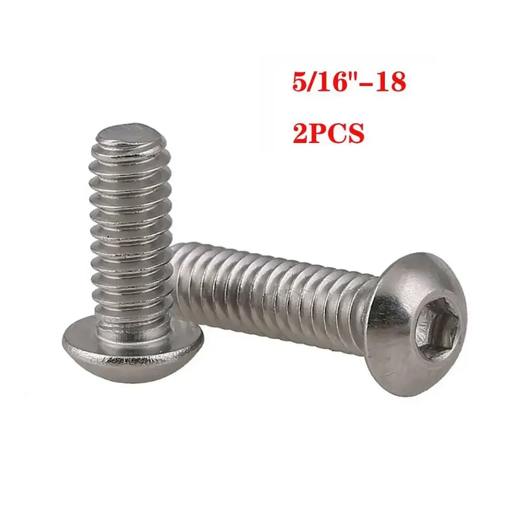 

Винты UNC 1/4 из нержавеющей стали с шестигранной и круглой головкой, 5/16-20 304-18, 2 шт.-5 шт.