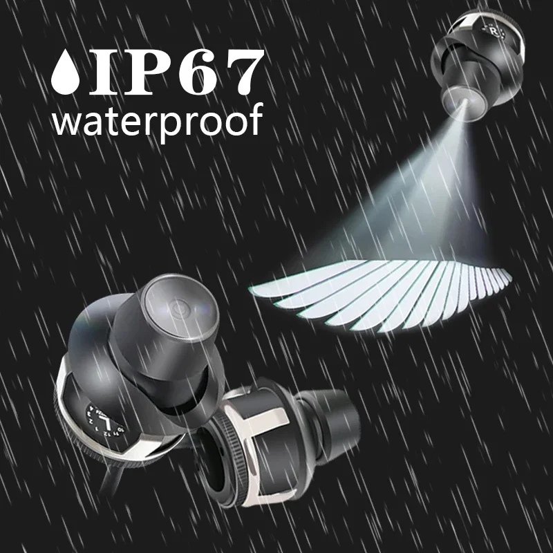 Универсальная автомобильная лампа с крыльями ангела декоративная атмосферная 12