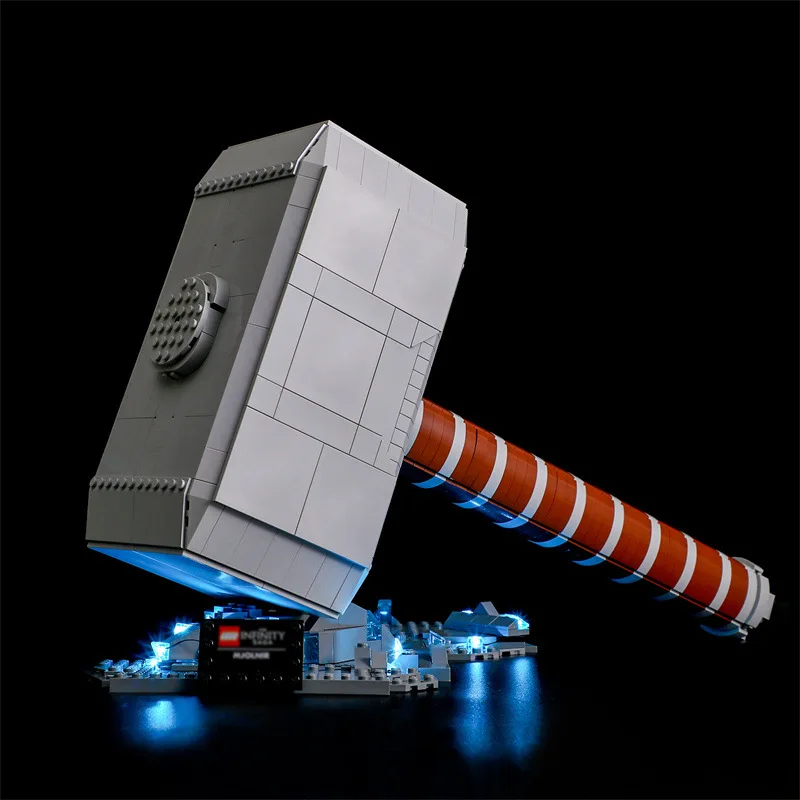 

Конструктор «сделай сам» со светодиодной подсветкой и питанием от USB, набор строительных блоков Lego 76209 (без модели), детские игрушки