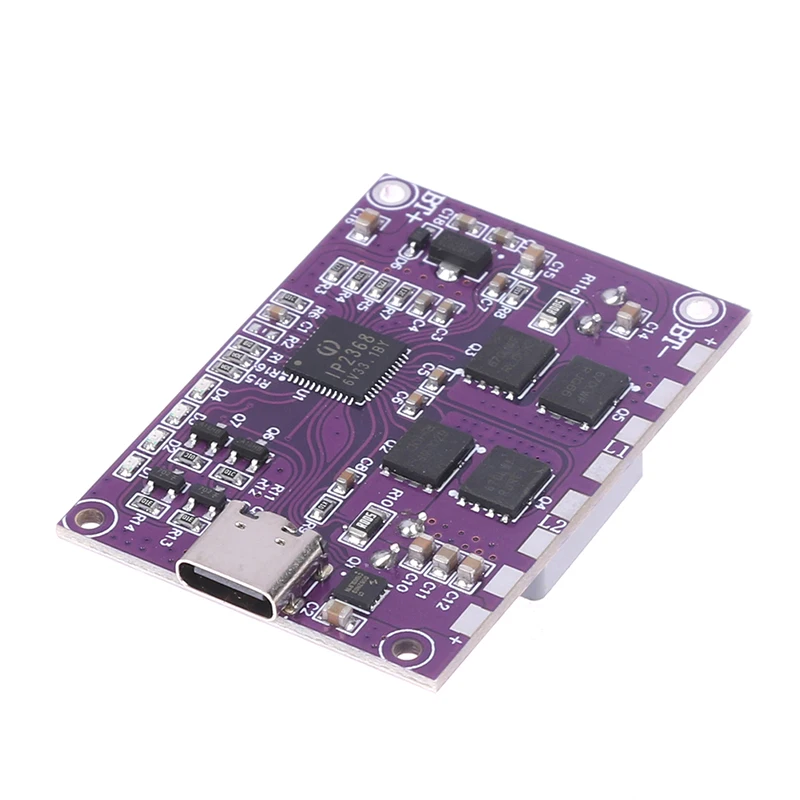 Двунаправленный модуль быстрой зарядки IP2368 мощностью 100 Вт с интерфейсом USB Type-c