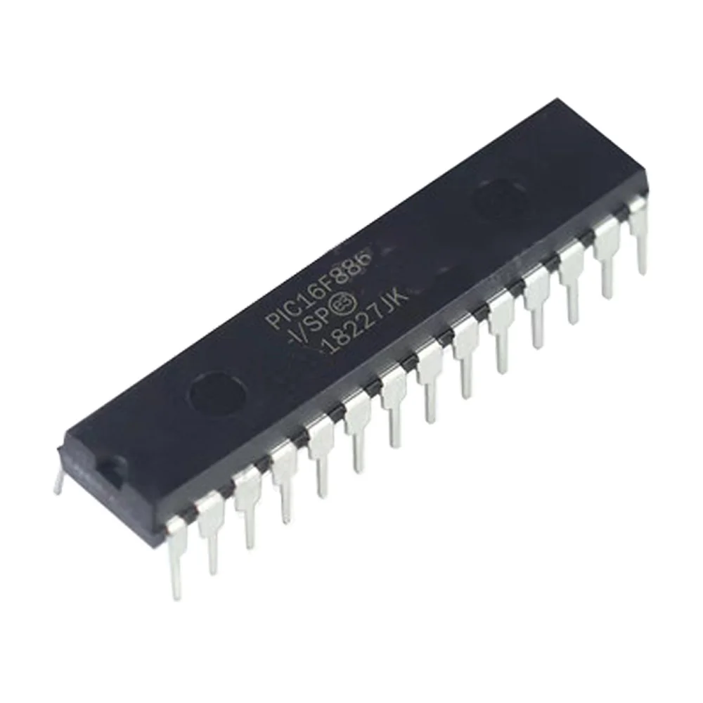 

10 Pcs PIC16F886-I/SP PIC16F886ISP PIC16F886 16F886-I/SP DIP28