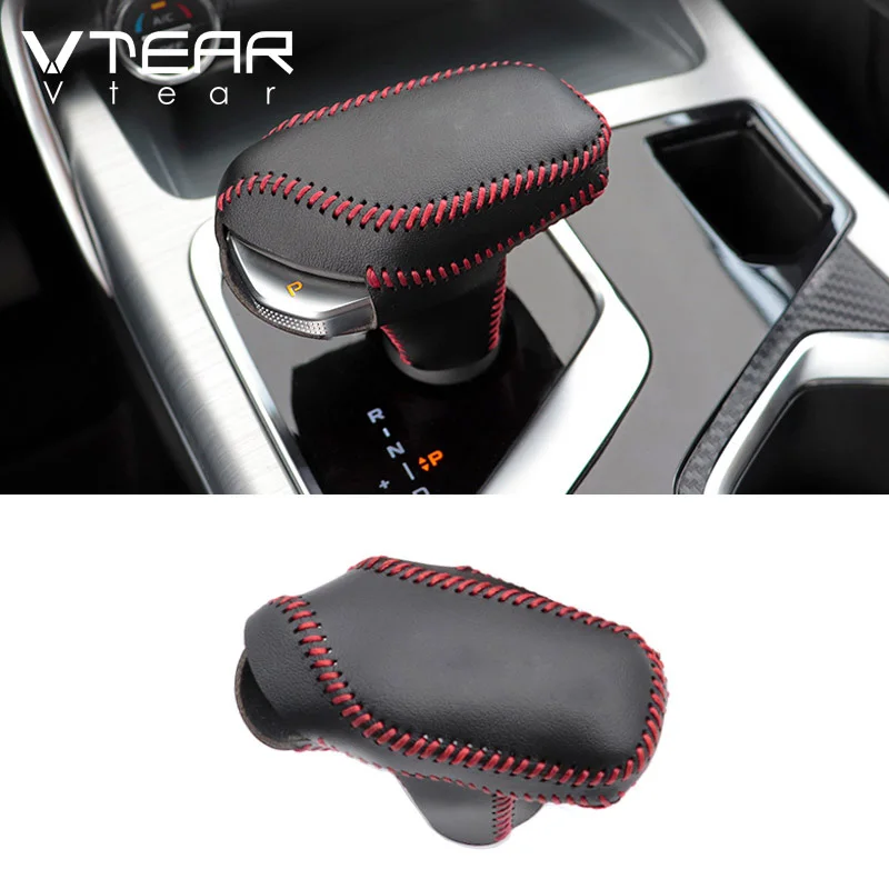 

Ручка переключения передач Vtear, воротники, чехол, аксессуары для интерьера, украшение для Geely, Tugella Xingyue FY11 Knewstar 001