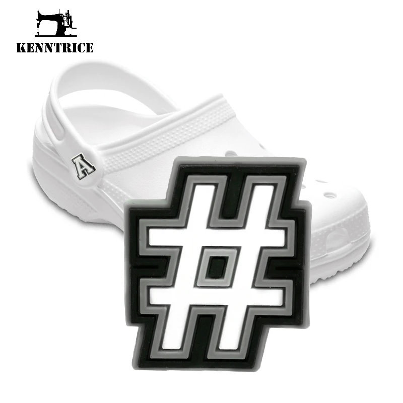 

Буквы, цифры, серия 50 шт., подвески для Крока, силиконовые сандалии, орнамент, DIY Браслеты, ПВХ садовые шлепанцы, украшения, оптовая продажа