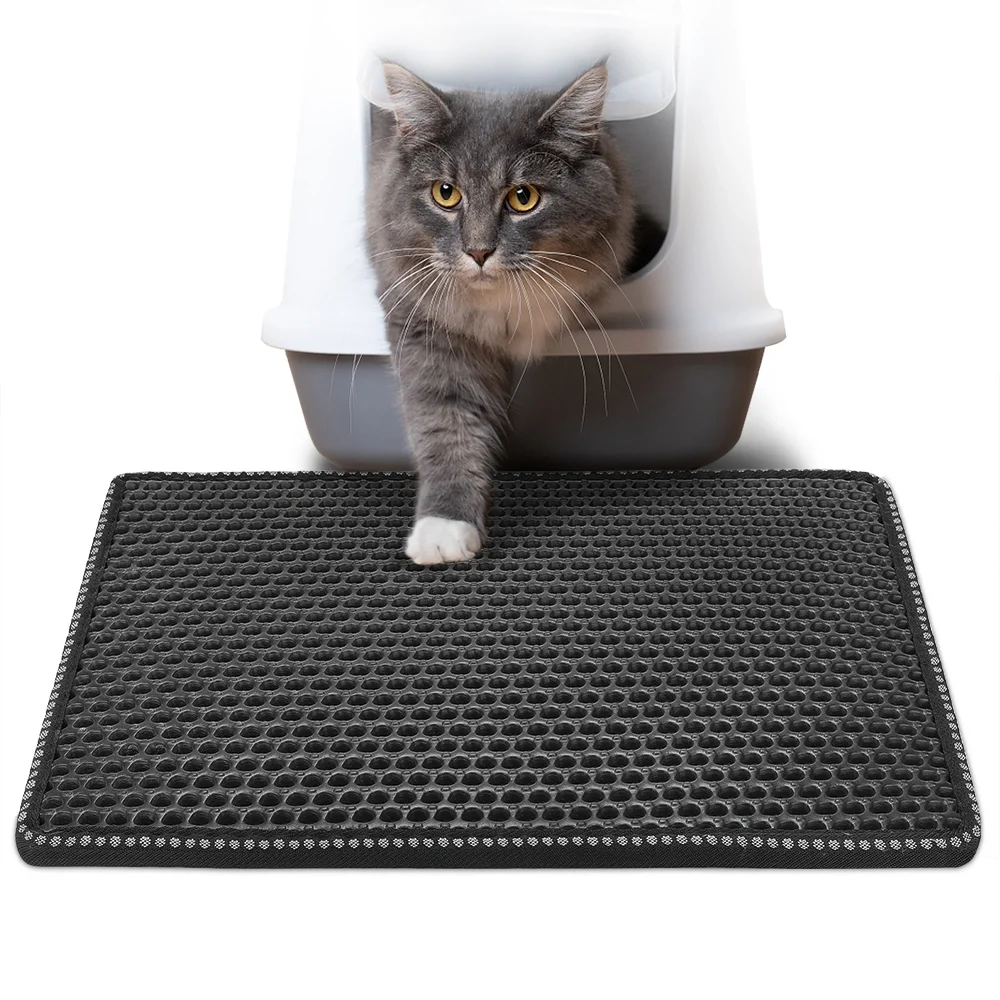 

Indoor And Outdoor Easy Clean Double Layer Mats Cat Litter Mat