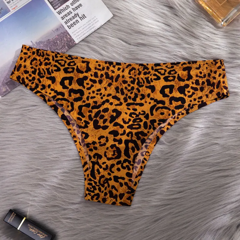 Couple Lovers Shorts Leopard Print Sexy Underwear Men's Underpants Cueca Boxer Male Panties Set Lady Boxer shorts Briefs Bamboo
