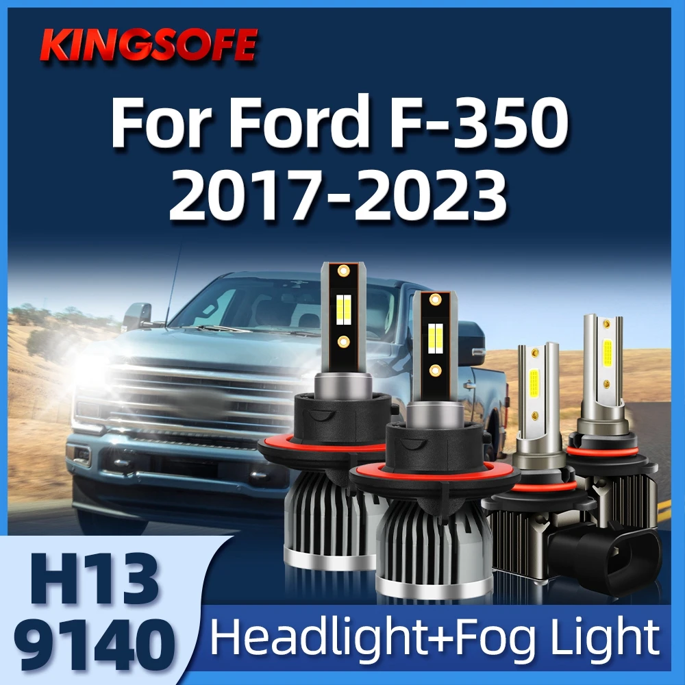 

LED H13 110W 26000LM Car Headlight Bulbs Auto Fog Light 6000K For Ford F-350 2017 2018 2019 2020 2021 2022 2023